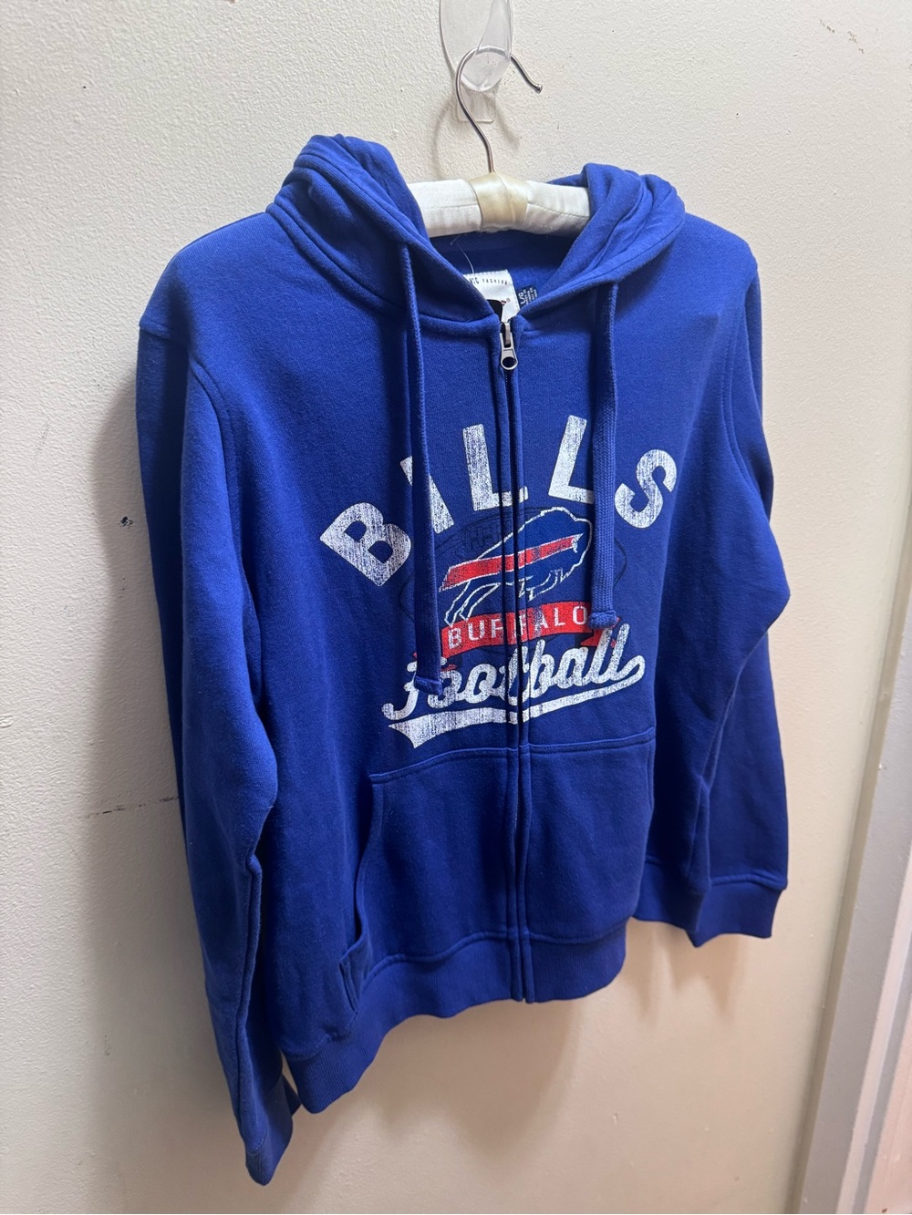 Buffalo Bills NFL Antiqua Women's Full Zip Hoodie Pick Size New Blue Size Large